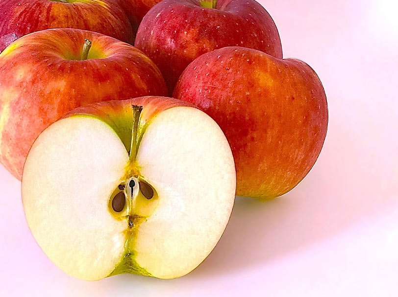 酸化したりんごのイメージ